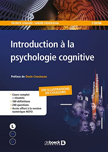 Introduction à la psychologie cognitive.