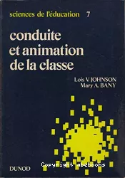 Conduite et animation de la classe