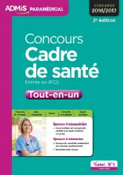 Concours cadre de santé, tout en un