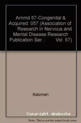 Congenital and Acquired Cognitive Disorders