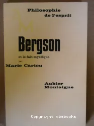 Bergson et le fait mystique