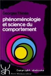 Phénoménologie et science du comportement
