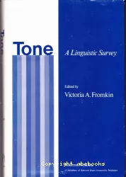 Tone : a linguistic survey