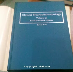 Clinical neuropharmacology. Volume 3