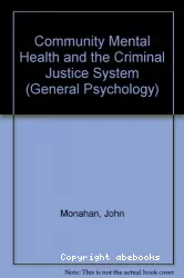Community mental health and the criminal justice system