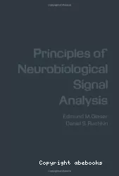 Principles of neurobiological signal analysis