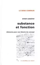 Substance et fonction : éléments pour une théorie du concept