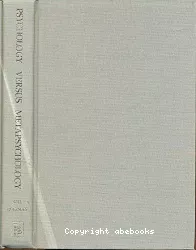 Psychological issues. Vol. IX, n°4 Psychology versus metapsychology : psychoanalytic essays in memory of George S. Klein
