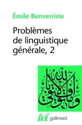 Problèmes de linguistique générale. v.2