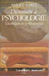 Dictionnaire de psychologie : vocabulaire des psychothérapies