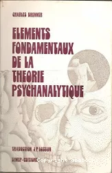 Eléments fondamentaux de la théorie psychanalytique