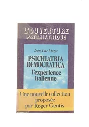 PsIchiatra Democratica, l'expérience italienne