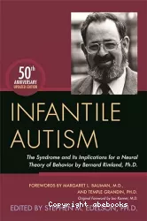 Infantile autism : the syndrom and its implications for a neural theory of Behavior by Bernard Rimland, Ph. D