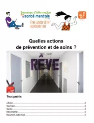 Etre adolescent aujourd’hui : quelles actions de prévention et de soins ? (version grand public)