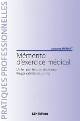 Mémento d'exercice médical.