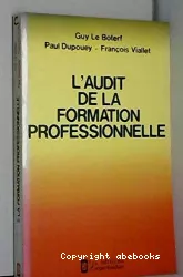 L'audit de la formation professionnelle