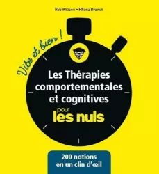 Les thérapies comportementales et cognitives vite et bien pour les nuls