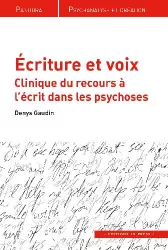 Écriture et voix