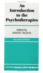 An introduction to the psychotherapies