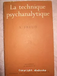 La technique psychanalytique
