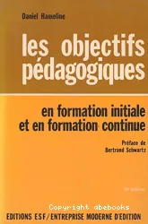 Les objectifs pédagogiques en formation initiale et en formation continue