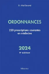 Ordonnances 2024