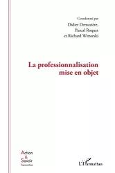 La professionnalisation mise en objet