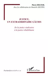 Justice, un extraordinaire gâchis. De la justice vindicative à la justice réhabilitante