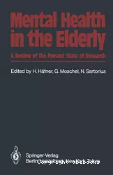 Mental health in the elderly : a review of the present state of research