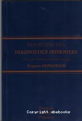 Répertoire des diagnostics infirmiers selon le modèle conceptuel de Virginia Henderson