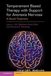 Temperament based therapy with support for anorexia nervosa