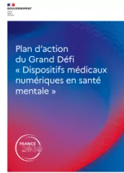 Plan d'action du Grand Défi 'Dispositifs médicaux numériques en santé mentale'