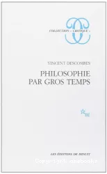 Philosophie par gros temps