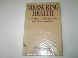 Measuring health : a guide to rating scales and questionnaires