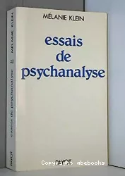 Essais de psychanalyse