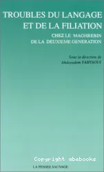 Troubles du langage et de la filiation chez le maghrébin de la deuxième génération