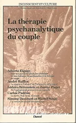 La thérapie psychanalytique du couple