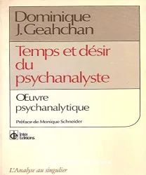 Temps et désir du psychanalyste