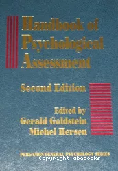 Handbook of psychological assessment