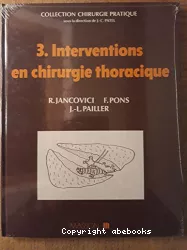 Interventions en chirurgie thoracique