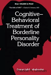 Cognitive-behavioral treatment of borderline personality disorder