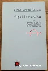 Du Point de Capiton ou histoire et analyse de la création d'une institution de soins pour autistes, psychotiques en cure psychanalytique