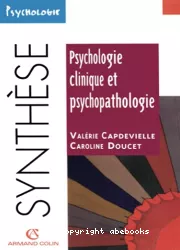 Psychologie clinique et psychopathologie