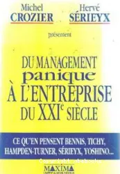 Du management panique à l'entreprise du XXI° siècle