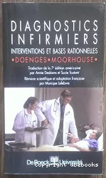 Diagnostics infirmiers, interventions et bases rationnelles