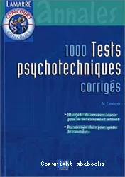 1000 Tests psychotechniques corrigés
