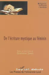 De l'écriture mystique au féminin