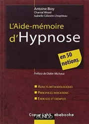 L'aide-mémoire d'hypnose
