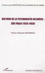 Histoire de la psychanalyse au Brésil : São Paulo (1920-1969)