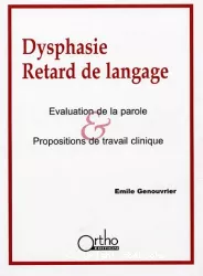 Dysphasie, retard de langage : évaluation de la parole, propositions de travail clinique